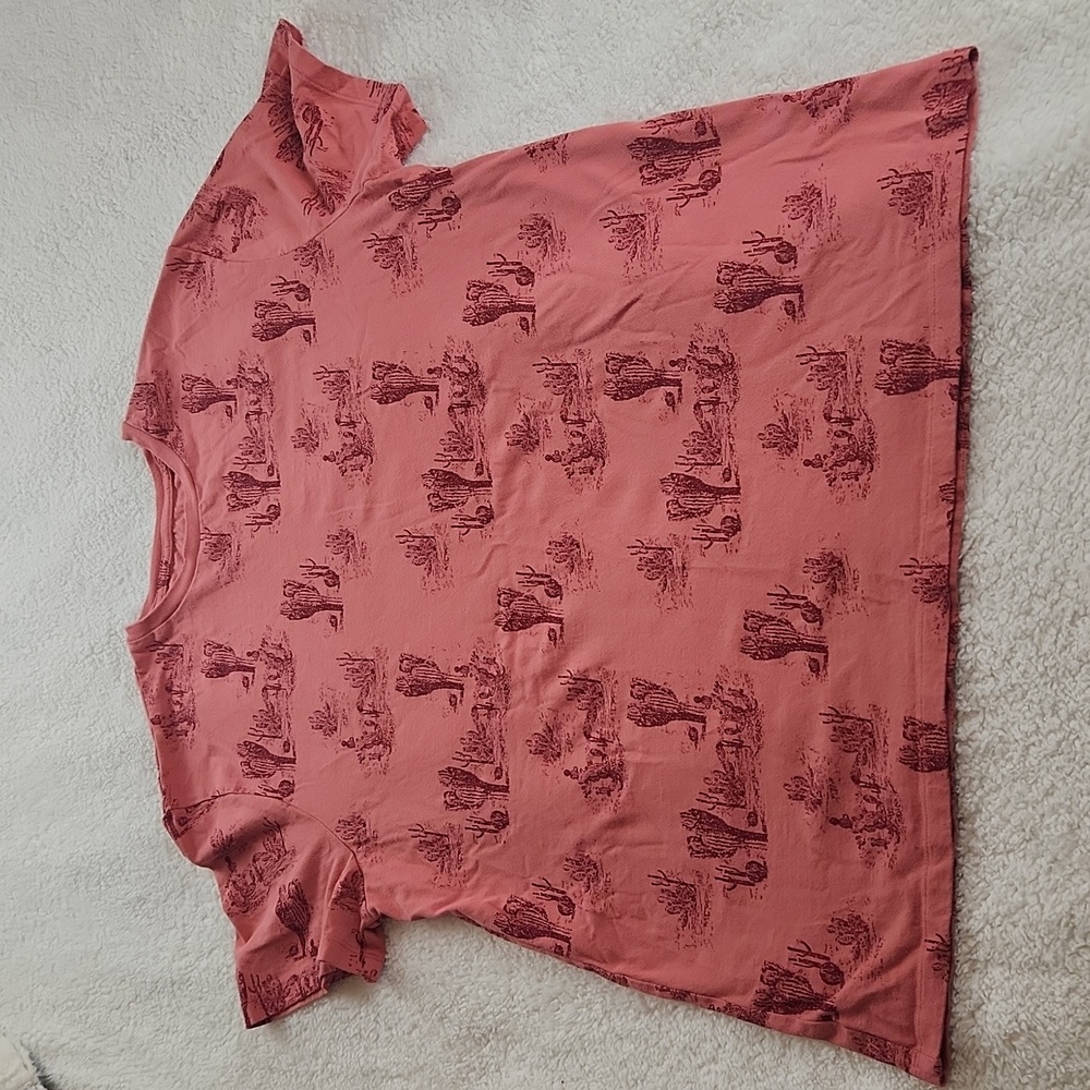 Goodfellow & Co. Cactus Print T-shirt, size L